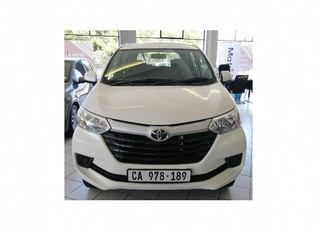 Toyota Avanza 1.5 SX Auto 2018 full