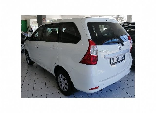 Toyota Avanza 1.5 SX Auto 2018 full
