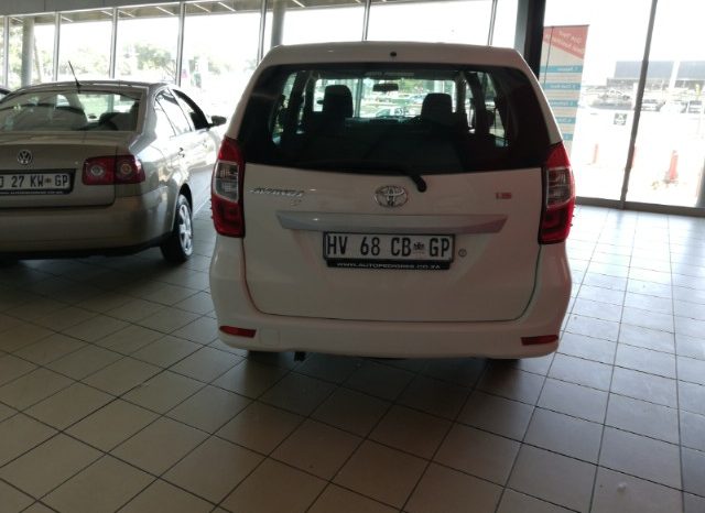 Toyota Avanza 1.5 SX Auto 2019 full