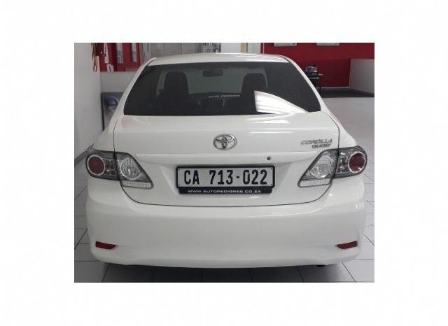 Toyota Corolla Quest 1.6 Auto 2018 full