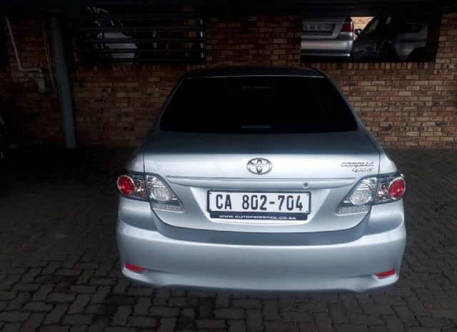 Toyota Corolla Quest 1.6 Auto 2018 full
