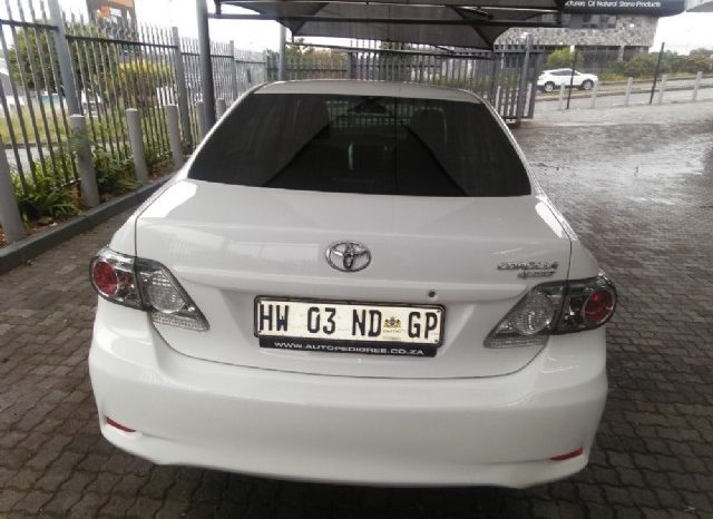 Toyota Corolla Quest 1.6 Auto 2019 full