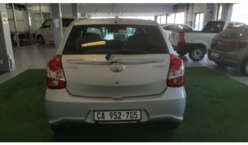 Toyota Etios 1.5 Xs 5 Door 2017 full